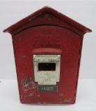 Gamewell Fire Box, City of Chicago, working with key