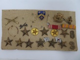 Group of Military Insignia