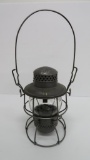 Chicago St Paul Minneapolis & Omaha Railroad lantern, Adlake Kero, 9 1/2