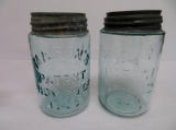 Two Mason pint jars, Nov 30, 1858