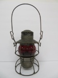 Red Globe Adlake Kero Railroad Lantern, S P Co and UP, 10