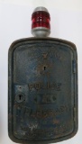 Game Well Police Telegraph Box, c 1900, with red light on top
