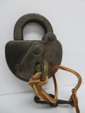 Wabash Railroad Lock and key, 4