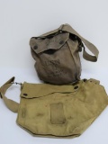 USN U Gas Mask and bag