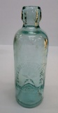 Concord Bottling Company Concord NH, Hutch bottle, aqua, 6 3/4