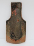 Redware roof tile, Mineral Point Wis, 13 1/2