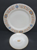 Railroad China, CM StP P Railroad, saucer and plate