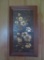 Irene Butschli painting, floral, framed 15 1/2