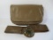 Stone Mountain Leather purse and leather and stone belt