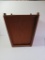 Kalmar Designs teak wood waste basket, 13