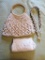 Macrame Spencer Gifts purse and belt