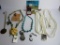 Assorted jewelry, beaded, resin and metal