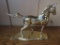 Copper Craft brass horse statue, 8