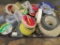 Large lot of tape, masking, strapping and duct