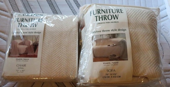 Chair and sofa Furniture Throws in packages
