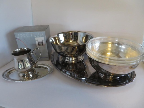 Horse Awards, crystal and silverplate, see images for dates