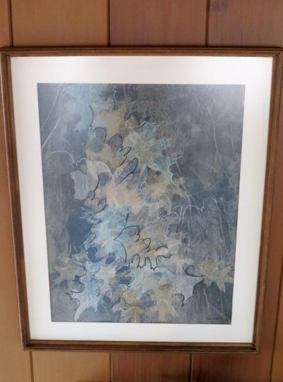 Kay Sullivan artwork, leaves