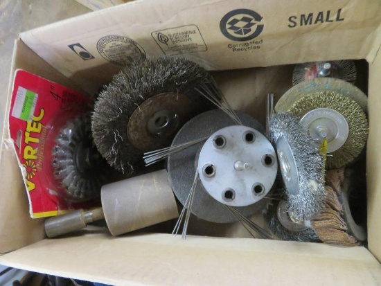 Assorted Grinding and wire wheels