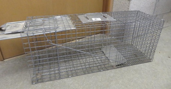 Large live trap Havakart, about 32" long