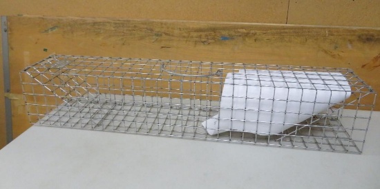 Tomahawk Live Trap, about 28" long