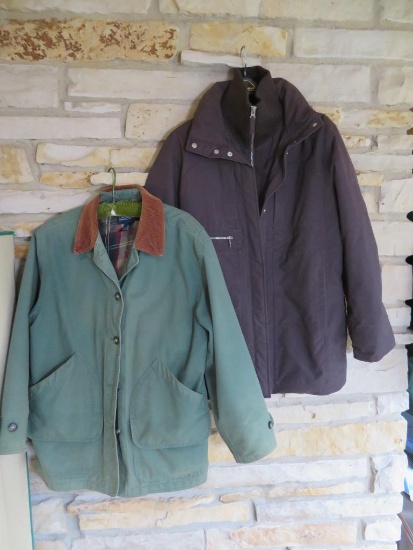 Two LL Bean womens M jackets