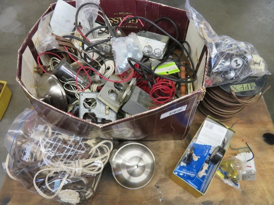 Large lot of electrical