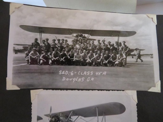 Fantastic military, horse and travel scrapbook with plane and pilot photos, over 275 pictures