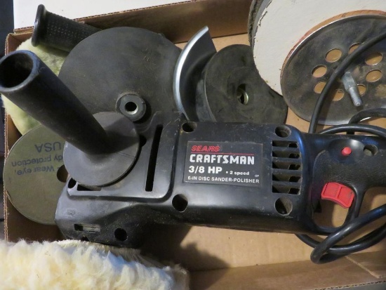 Disc sander polisher, Craftsman