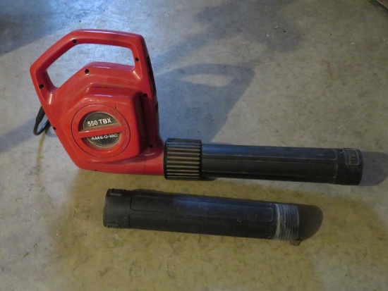 Toro Rake O Vac electric blower