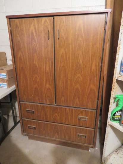 Two Door two drawer storage cabinet