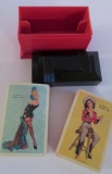 Double deck of Esquire pin up girl cards, Indoor and Outdoor girl