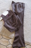 Riding clothing, Size 14 brown vest and brown size 28 R Jodhpurs