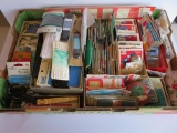 Large sewing lot of trims, binding fasteners, elastic, see images