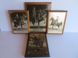 Photo horse award plaques, 1970's