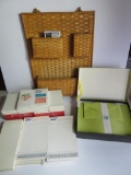 Note pad, scratch pad lot, and note holder