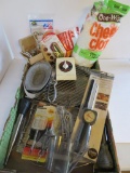 Assorted kitchen lot for turkey cooking