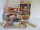 Assorted kitchen utility items