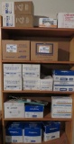 Assorted medical supplies, syringes and bandages