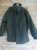 LL Bean mens large winter jacket, zip out interior coat