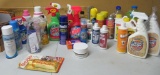 Large lot of cleaning supplies