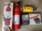 Kidde 240HD Fire extinguishers, flashlights and battery charger
