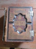 Early German Lutheran Bible, dedicated 1878