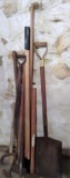 Long handle yard tools