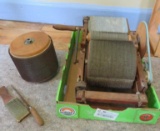 Patrick Green wool drum carder, regular and fine drum