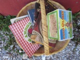 11 cookbooks and Land O Lakes recipe box