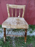 Primitive work task chair