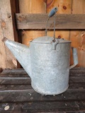 Galvanized vintage sprinkling can