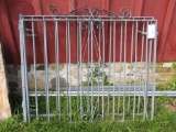 Two part metal gate, 4' x 37 1/2