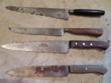 Vintage knives, Village Blacksmith Watertown Wis, 13