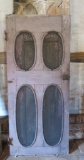 Three vintage wood doors